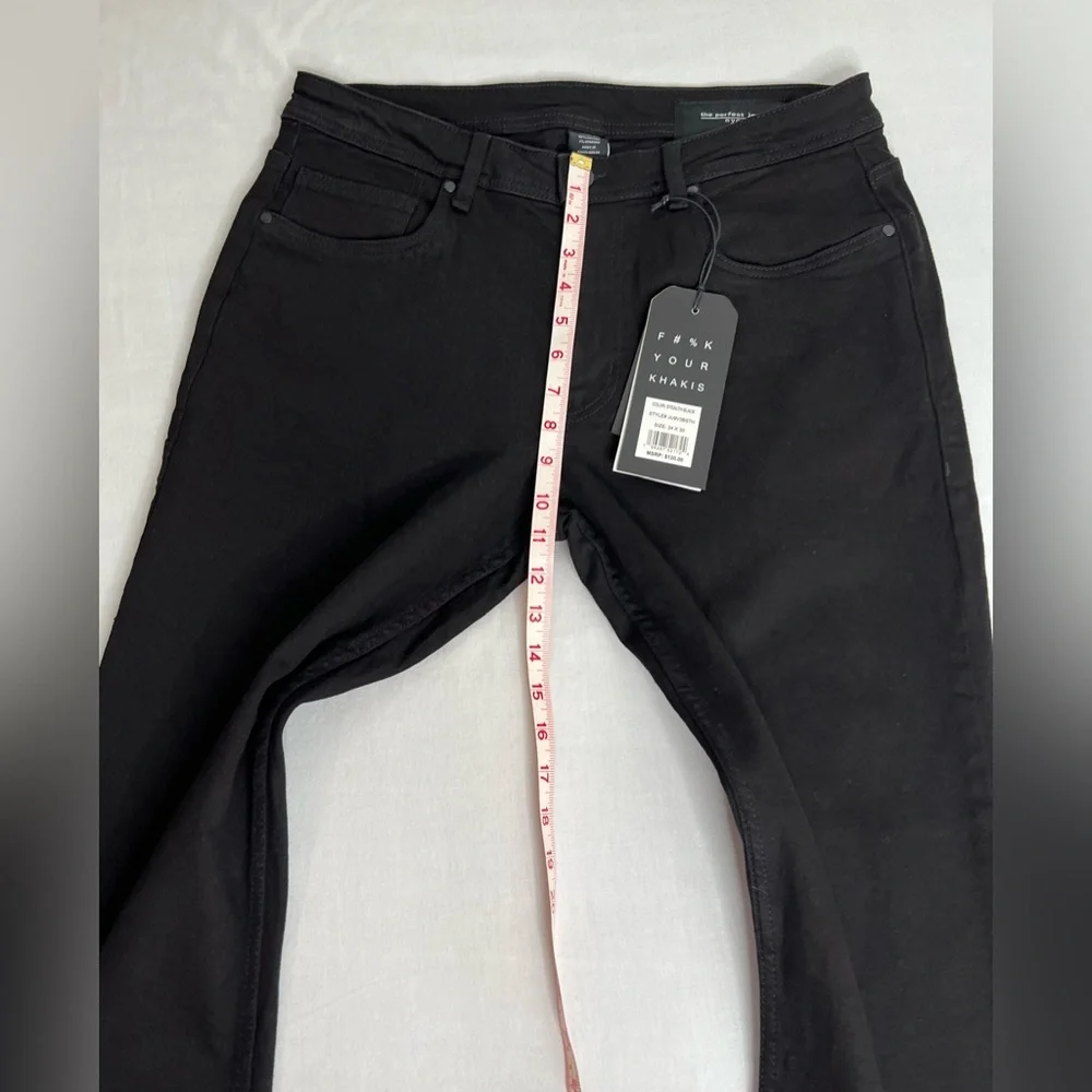 NYC The Perfect Jean Men’s Athletic Fit Stealth Black Size 34 X 30 NEW